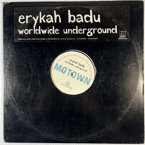 Erykah Badu – Worldwide Underground 12” Vinyl Single 2003