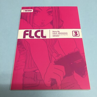 Fooly Cooly FLCL Light Novel 3 Volume 3 English Book Manga TokyoPop Tokyo Pop