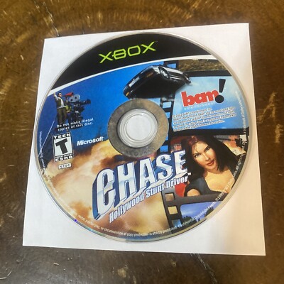 CHASE HOLLYWOOD STUNT DRIVER - Original Xbox - Disc Only - Free Shipping