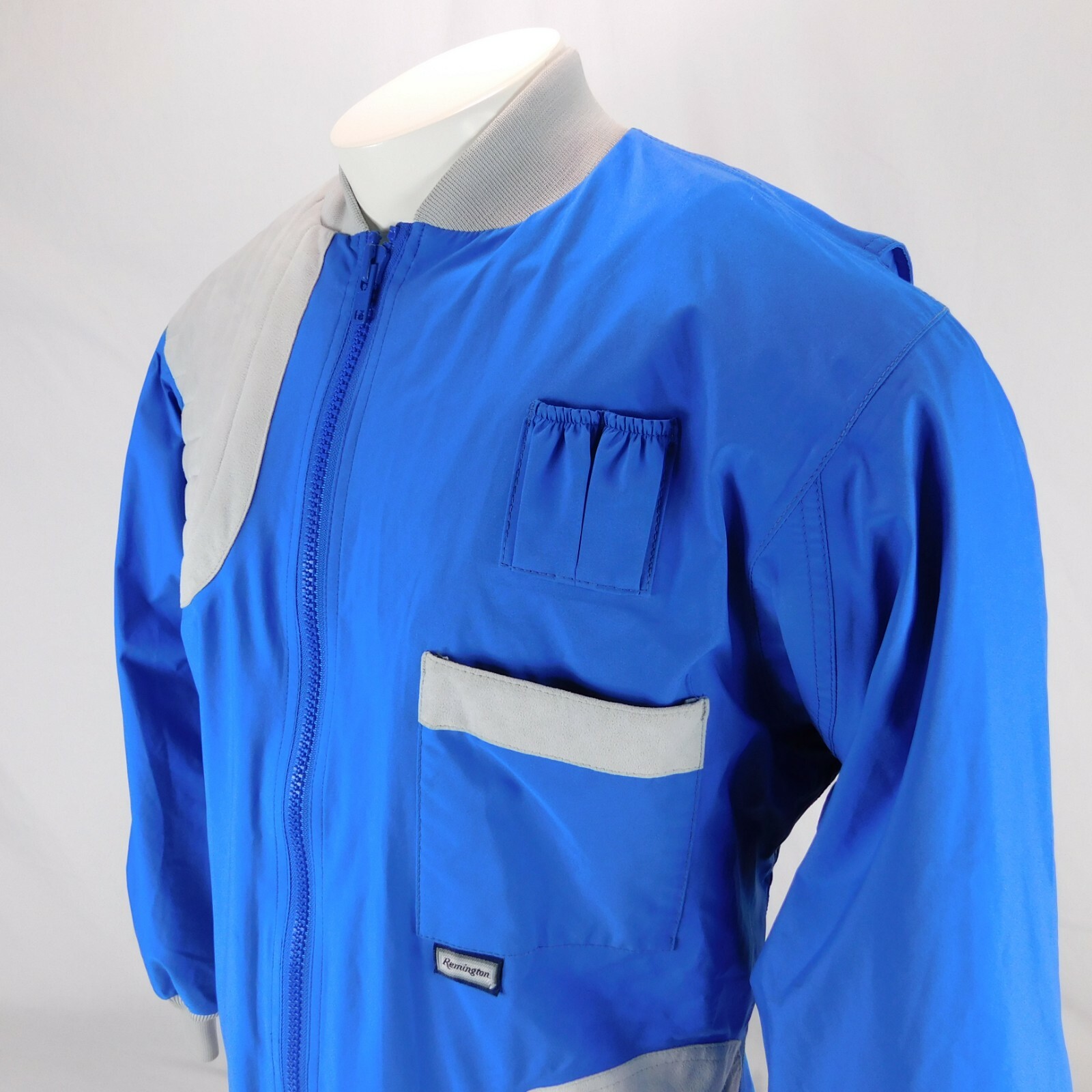 Remington Men Blue Hunting Shooting Jacket Coat Gore Tex Zip Out Lining