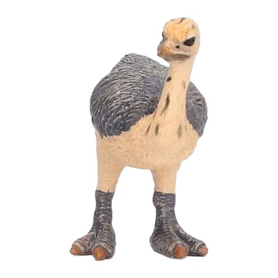Ostrich Toy Hand Painted Coloring Exquisite Crafts Fine