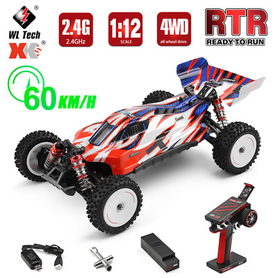 1/12 2.4ghz 60km/h 4wd Brushless Rc Off-road Racing Car Rtr