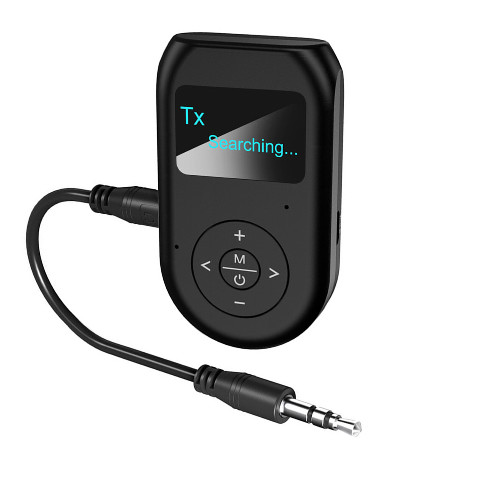 LCD Bluetooth 5.0 Stereo Audio Receiver Transmitter 3.5mm AUX Adapter Handsfree