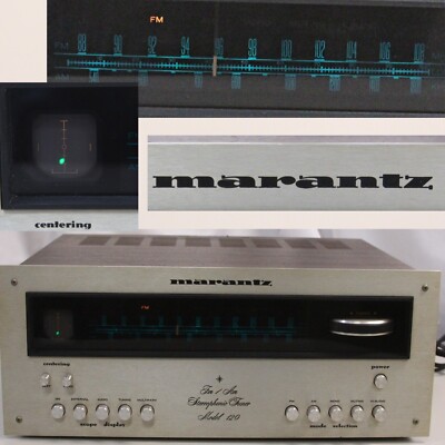 Marantz 120 Scope AM FM Tuner Professional Serviced Fully Functional