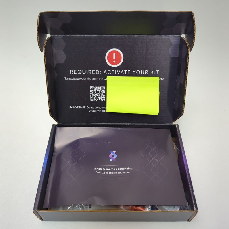 Whole Genome Sequencing Bundle Kit Genetic Test WGS Check DNA