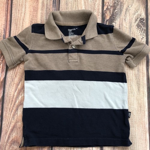 Kids Boys Toddler Lot Of 3 Polo Shirts And Long Sleeve Tee Sz 5