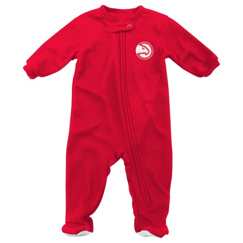 Outerstuff NBA Infant (12–24 мес.) Спальное место Atlanta Hawks Footed, красное
