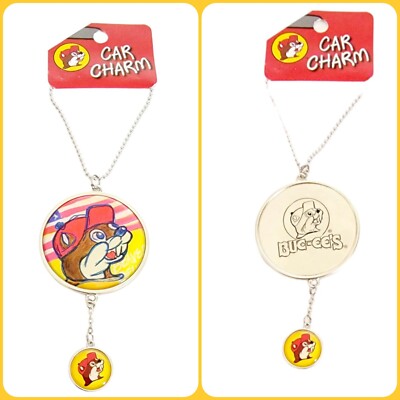Bucees Car Charm KeyChain Bag Purse Hanger Bucees Bu-cee's New w/Tags