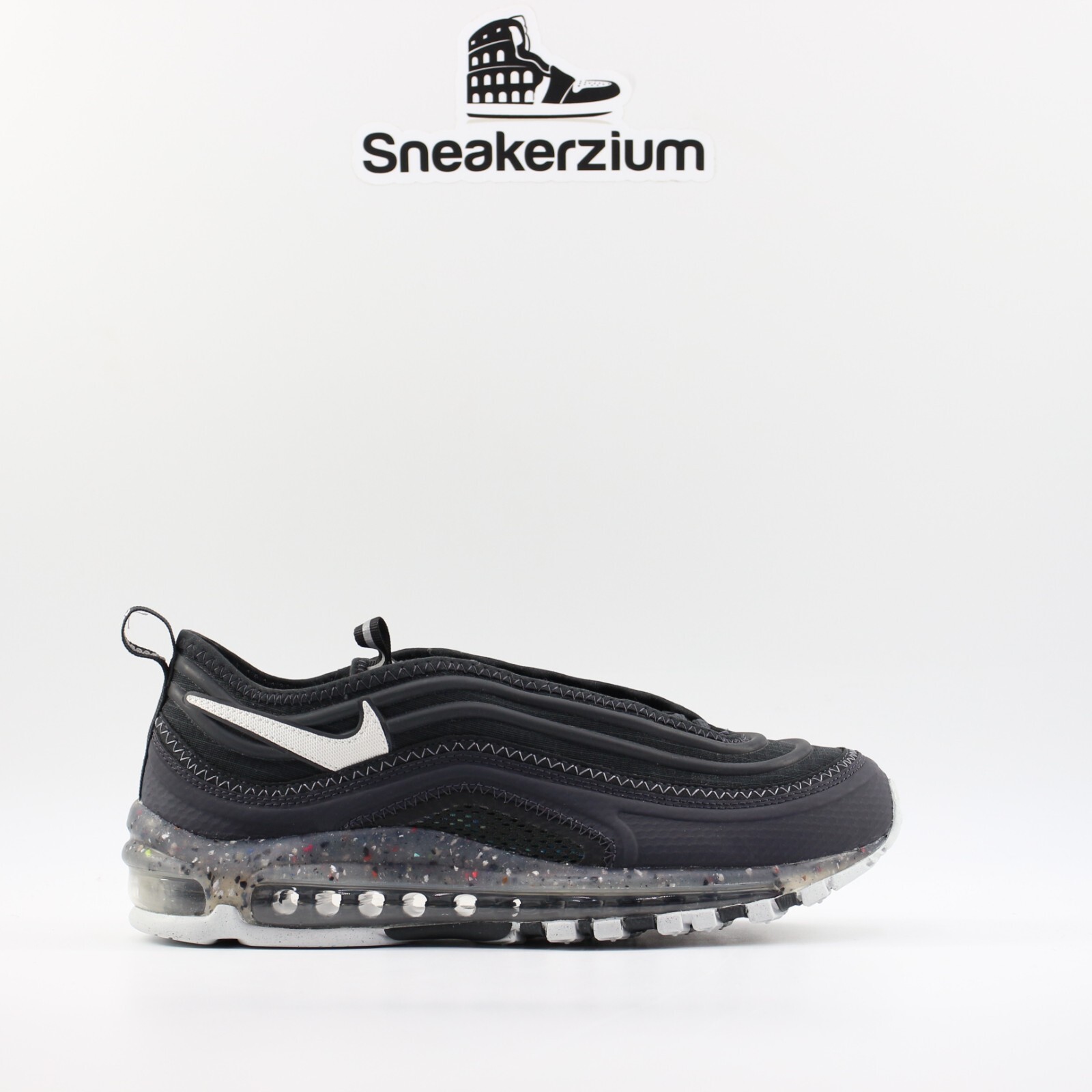

Мужские кроссовки Nike Air Max 97 Terrascape Off Noir White Black DJ5019-001 новые, Черный, Nike Air Max Plus 97