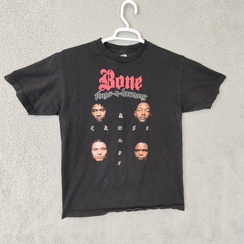 レア★Bone Thugs N Harmony バンド BAND Tシャツ RAP TEES Bone Thugs N Harmony Shirt Crossroads T-Shirt Black Rap Tee