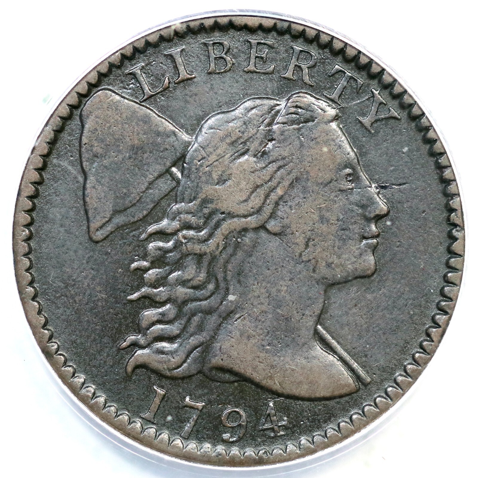 ∵Rey∵ 1794 S-72 R-2 ANACS VF 30 Liberty Cap Large Cent Coin 1c | eBay