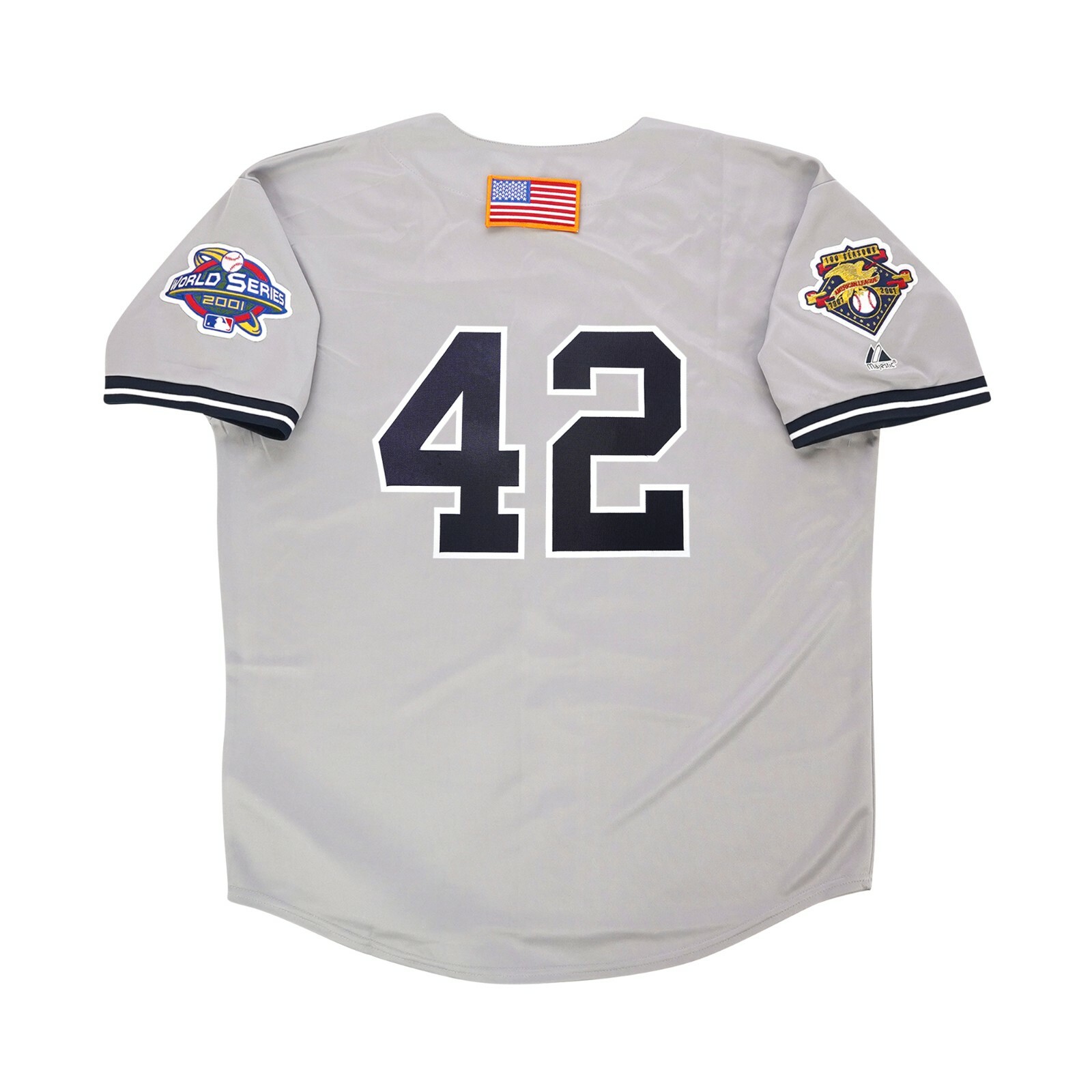 Mariano Rivera 2001 New York Yankees Grey World Series Road Mariano Rivera 2001 New York Yankees Grey World Series Road