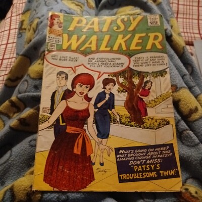 PATSY WALKER #109 SILVER AGE TEEN ROMANCE 1963 Marvel Comics good girl art