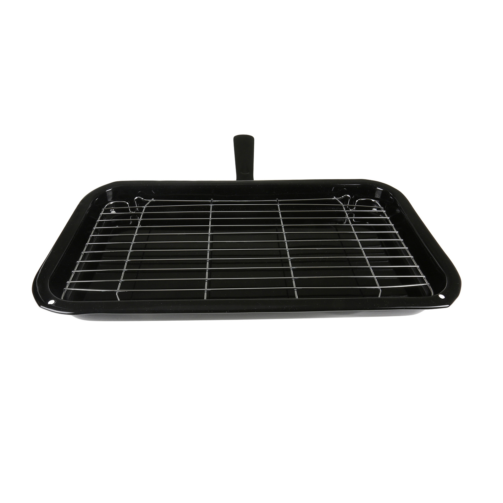 For Belling Vitreous Enamel Grill Pan & Detachable Handle 404mm eBay