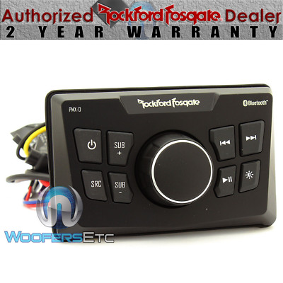 ROCKFORD FOSGATE PMX-0 MARINE BOAT MEDIA RECEIVER IPOD USB IPHONE BLUETOOTH NEW