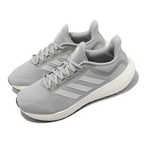 

Adidas Pureboost Jet Grey Two Cloud White Мужские шоссейные кроссовки унисекс GW9152, Pureboost Jet