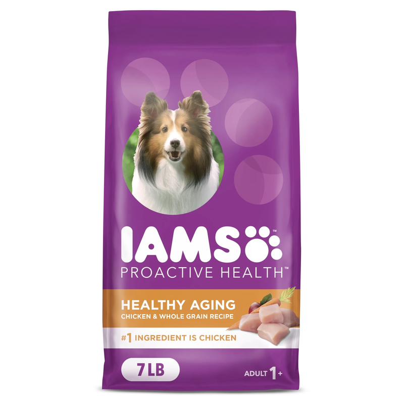 Proactive Health Healthy Aging Adult with Real Chicken Dry Senior Dog Food, 7 Lb