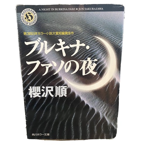 21 novels 中古　洋書 Japanese Novel Book Horror A Night In Burkina Faso Jun