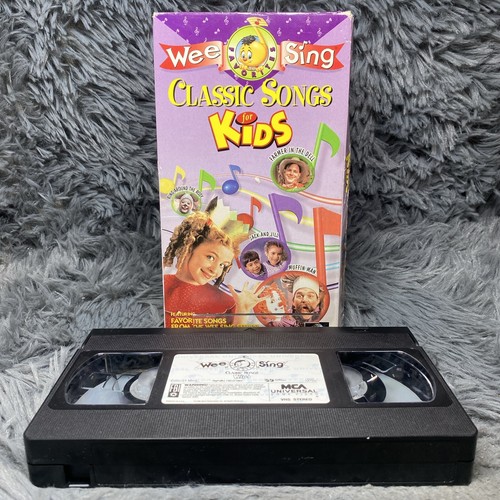 Wee Sing Favorites - Classic Songs For Kids VHS Tape 1996