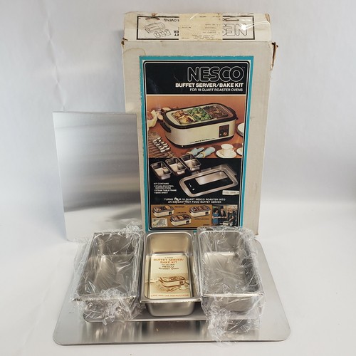 VINTAGE NESCO Buffet Server/ Bake Kit for 18 Qt. Roaster Open BoxのeBay公認海外通販｜セカイモン