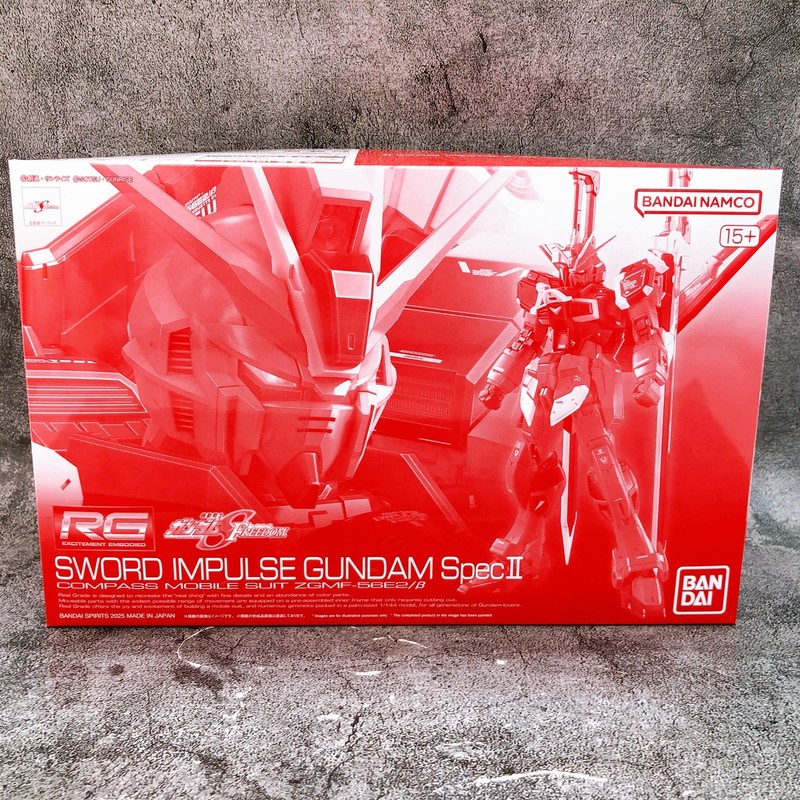 RG 1/144 Sword Impulse Gundam Spec II Gundam SEED Model Kit