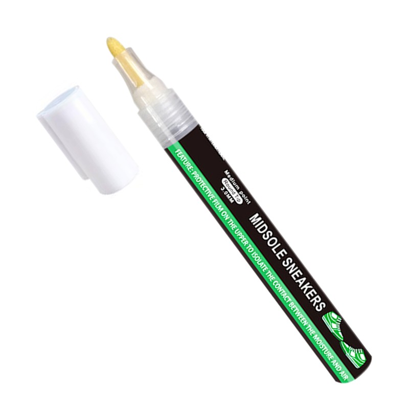 White Trainer Pen Midsole Restore Sneaker Marker Waterproof Shoe Whitener