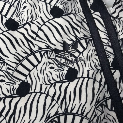 Adidas Zebra Print Leggings Girl Medium NWT