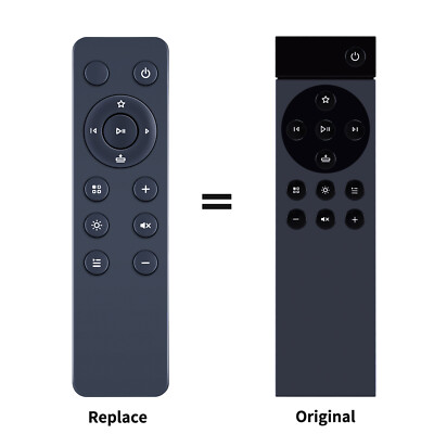 For Naim Mu-so 2nd Generation Wireless Music System Replacement Remote Control 
