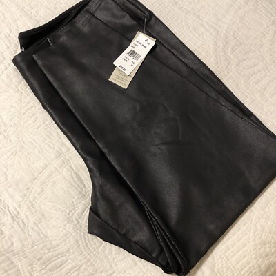 Khakis & Company Black Pull On Pants Size 3X NWT
