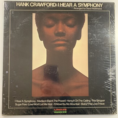 HANK CRAWFORD : I Hear A Symphony LP SEALED 1976 KUDI / CTI RECORDS RVG 