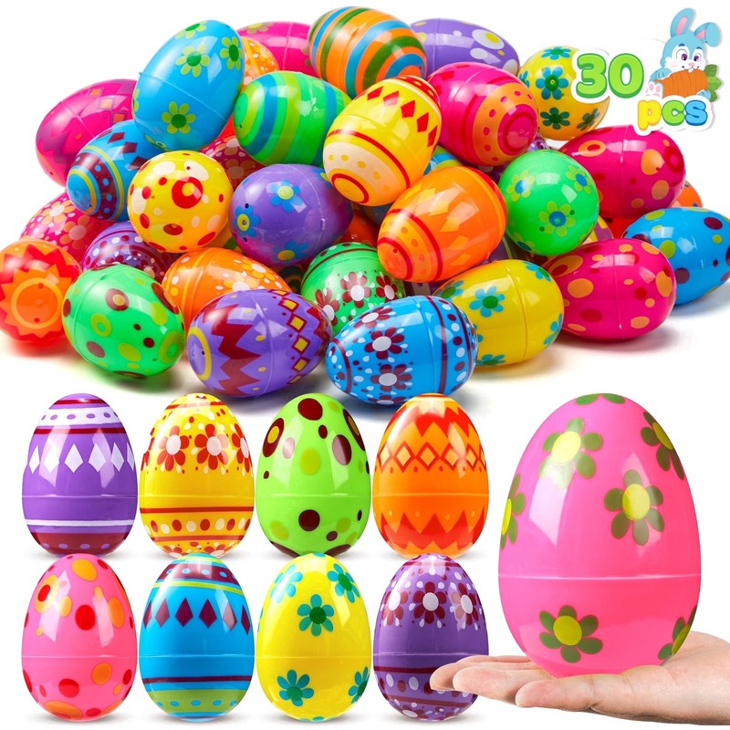 Easter Eggs Plastic,30 Pcs 3.15