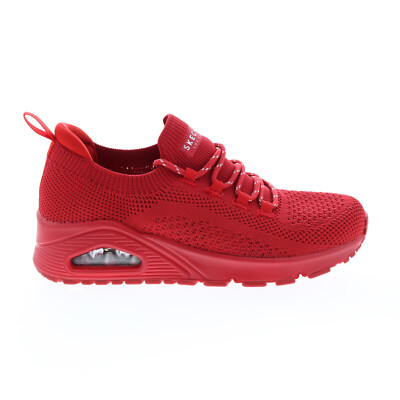 

Skechers Uno Everywear 177102 Женские красные кроссовки на шнуровке Lifestyle Обувь, Красный, Skechers Uno Everywear