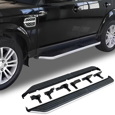 Side Step Fit for Land Rover Discovery LR3 LR4 2004-2016 Running Board Nerf Bar