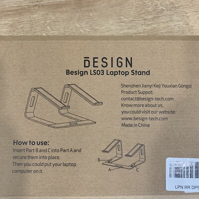 Besign LS03 Aluminum Laptop Stand 
