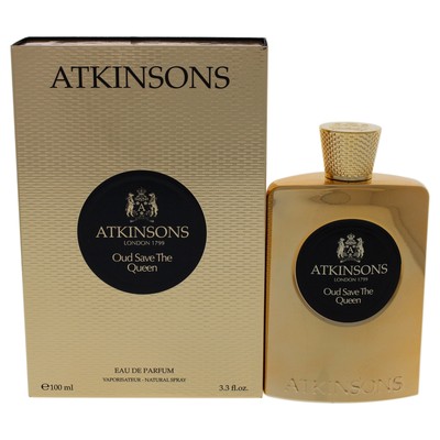 Oud Save The Queen by Atkinsons for Women - 3.4 oz EDP Spray