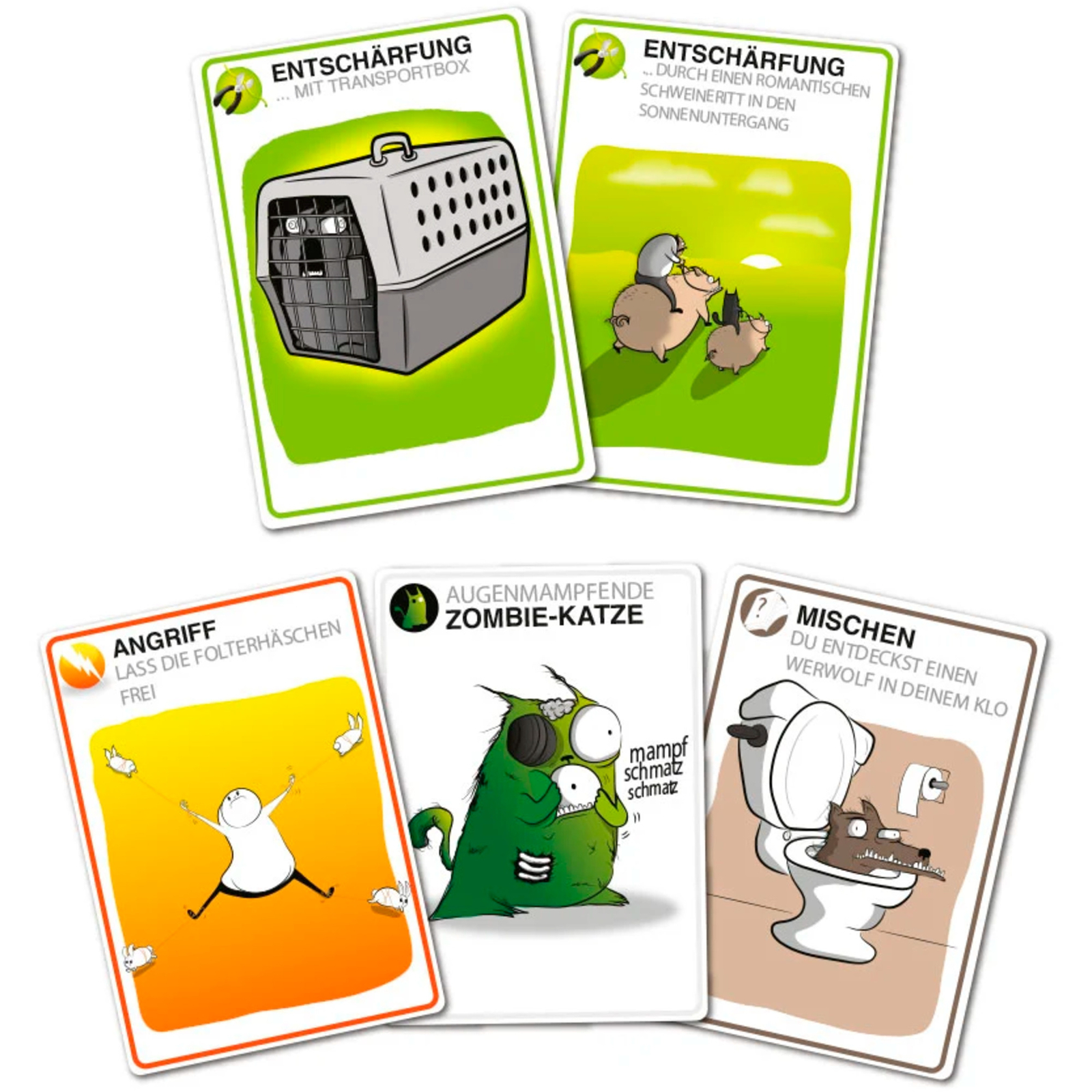 Exploding Kittens – Festive Edition: Das Verrückte Kartenspiel Für 2–10 Spieler Ab 7 Jahren