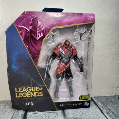 League Of Legends Champion Collection ZED 2021 6'' Action Figure Spin Master New