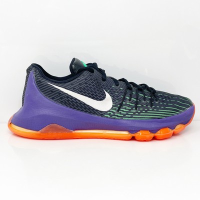 Nike Boys KD 8 768867-003 Черные кроссовки для баскетбола, размер 7 лет, Черный, KD 8