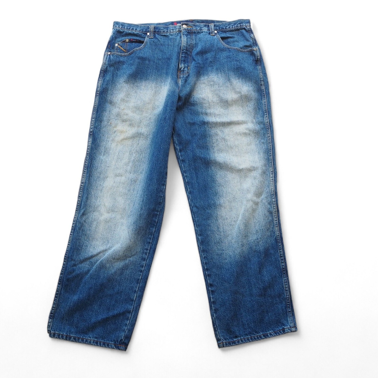 Source Jeans Vintage 90s Y2K Distressed Relaxed Skate Jeans Source Jeans Vintage 90s Y2K Distressed Relaxed Skate Jeans