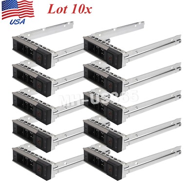 10PCS X7K8W For Dell Poweredge GEN14 R540 R640 R740 R740xd 3.5'' Tray Caddy