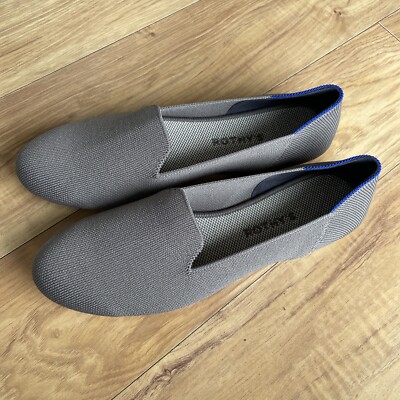 Rothy s The Loafer in Pebble Gray Women s Size 10