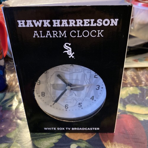 New Hawk Harrelson Talking Alarm Clock MLB Chicago White Sox Open Box NIB W/Batt