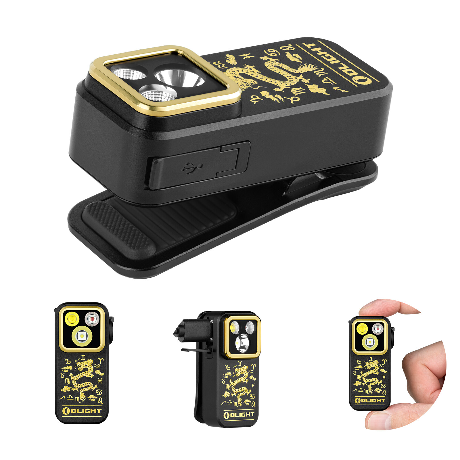 OLIGHT Oclip Pro Mini Torcia a Clip 500LM Luce di Emergenza Compatta E
