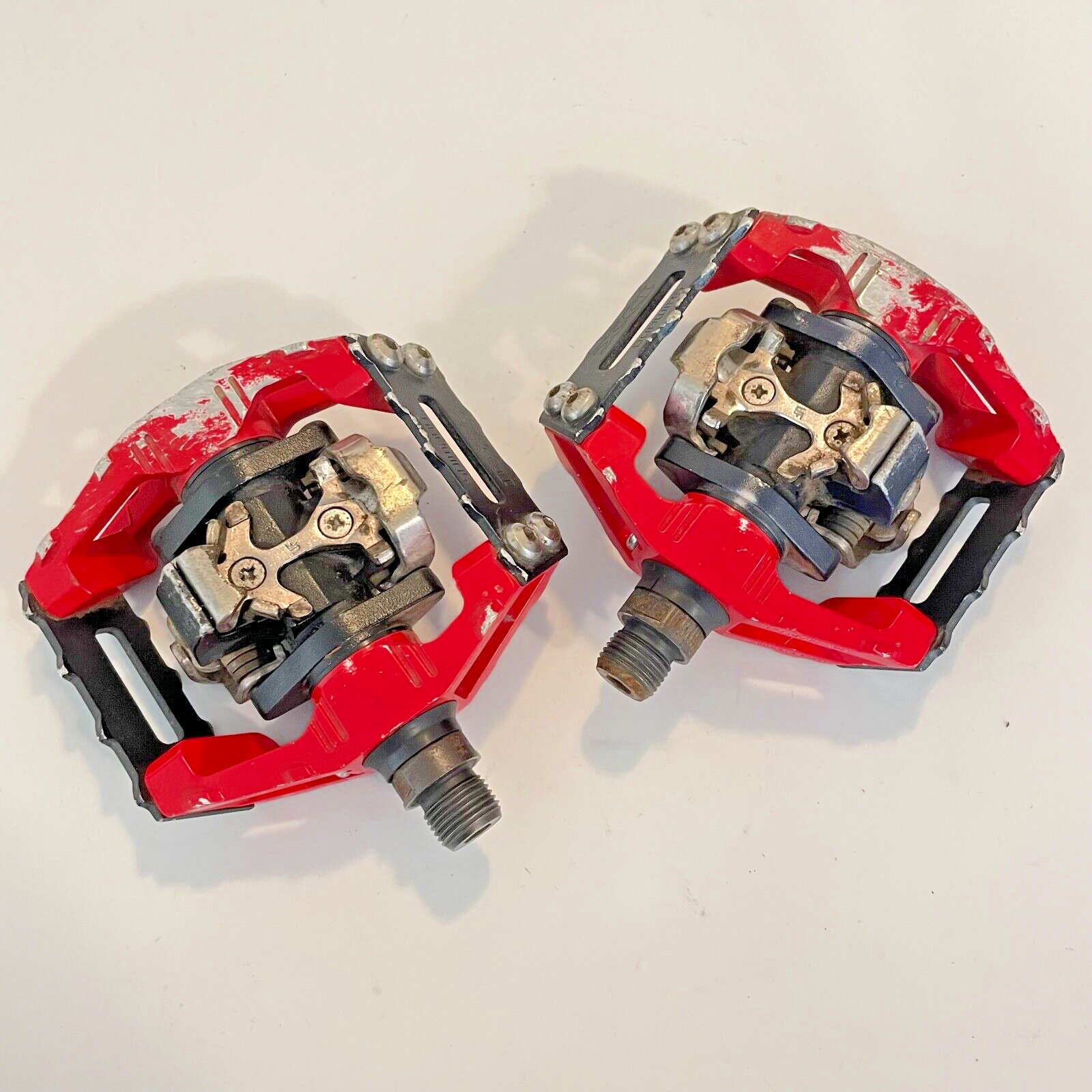 Shimano DX BMX Mountain Bike Pedals PD-M636 Clipless Flat Shimano DX BMX Mountain Bike Pedals PD-M636 Clipless Flat
