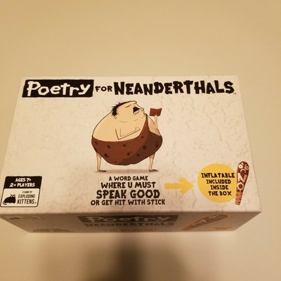 Poetry For Neanderthals - Party Game - Word Game