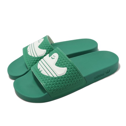 

Зеленые мужские сандалии adidas Originals Shmoofoil Slide Semi Court HQ2033, Зеленый, Shmoofoil Slide