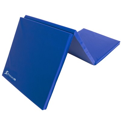 ProsourceFit Tri-Fold Folding Thick Exercise Mat 6â  x2â   with Carrying Handles