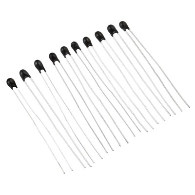 100pcs NTC Thermistor Resistor MF52 3950 10 Values Inrush Current Limiter Sensor