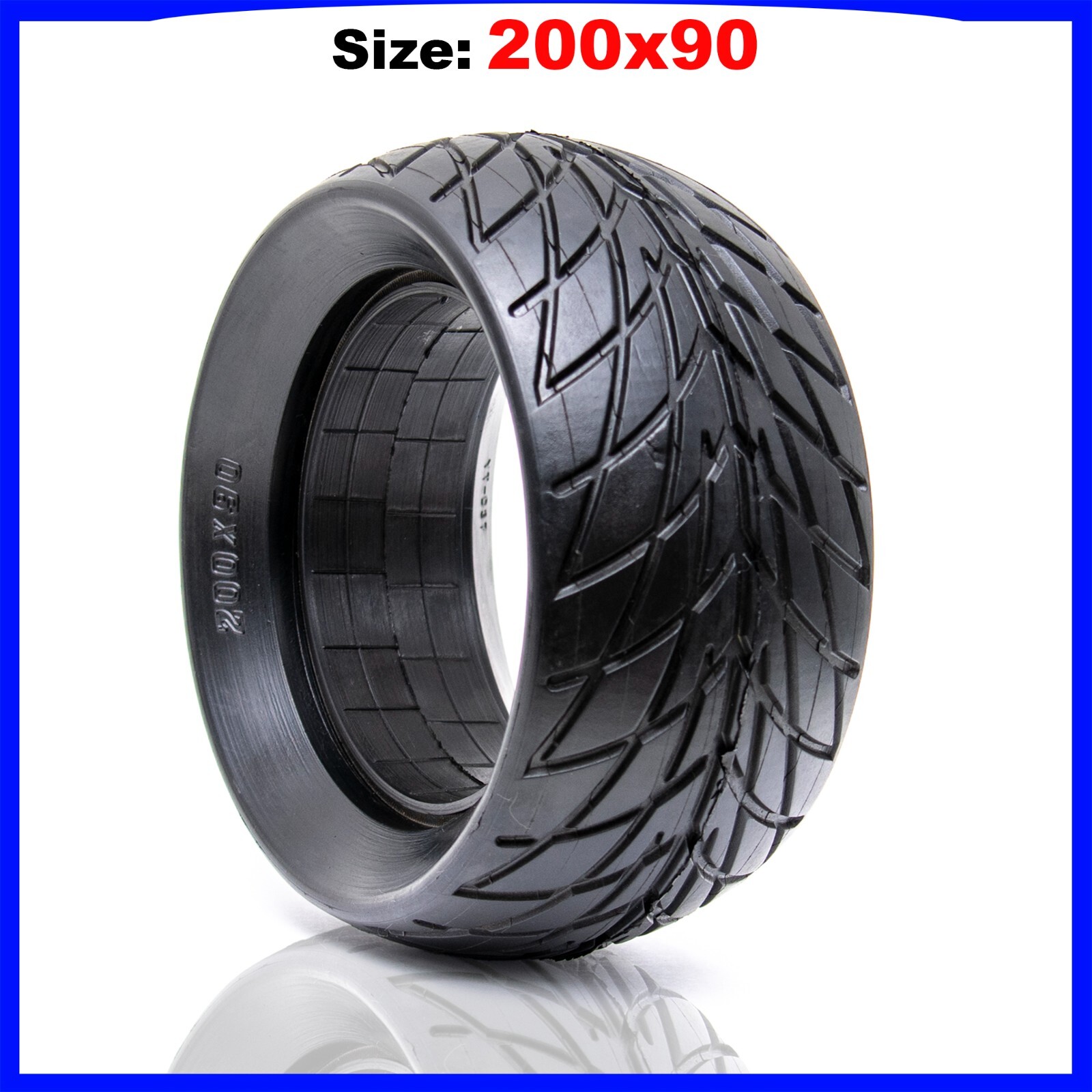 200x90 Solid Tire for Zero 8x Hero S8 X8 Nanrobot Lightening Electric Scooter
