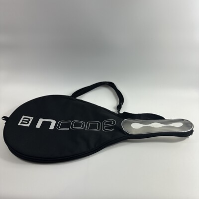 Wilson NCode Racquet Case Tennis Black Used N Code Bag Carrying